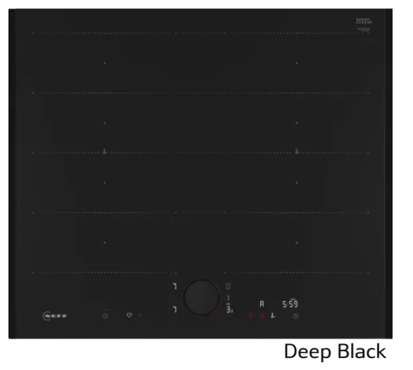 Induktionskogeplade 60 cm Flex Design - Neff N90 - Deep Black