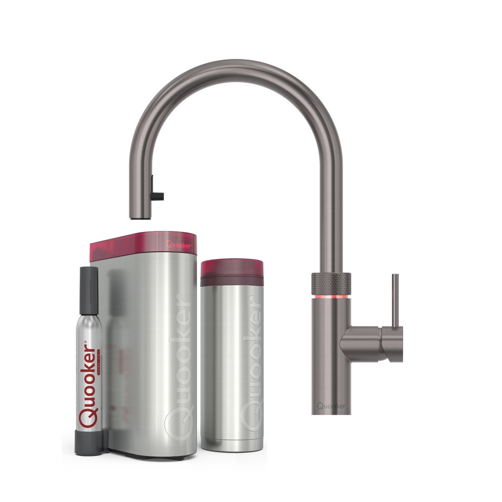 Quooker Flex inkl. PRO3 & CUBE - Gun Metal
