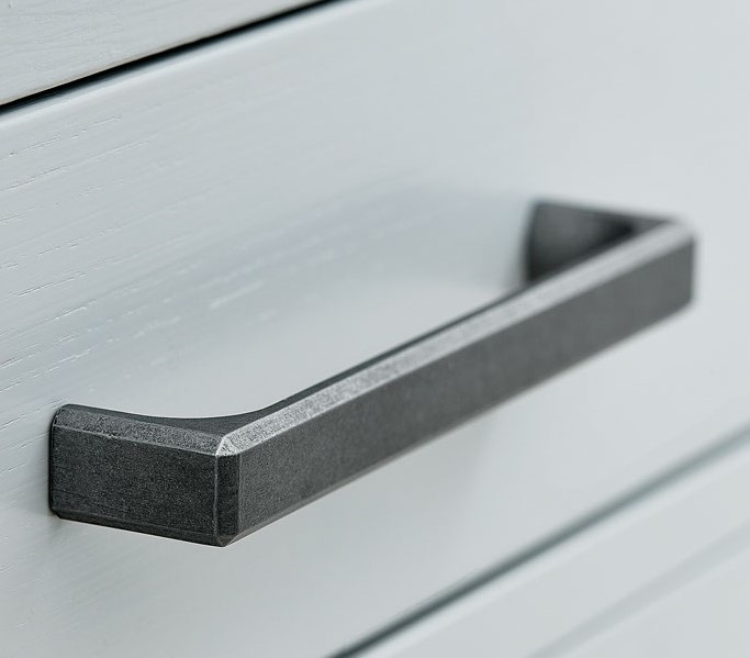 Fold Zink greb - Antik grå 160 mm