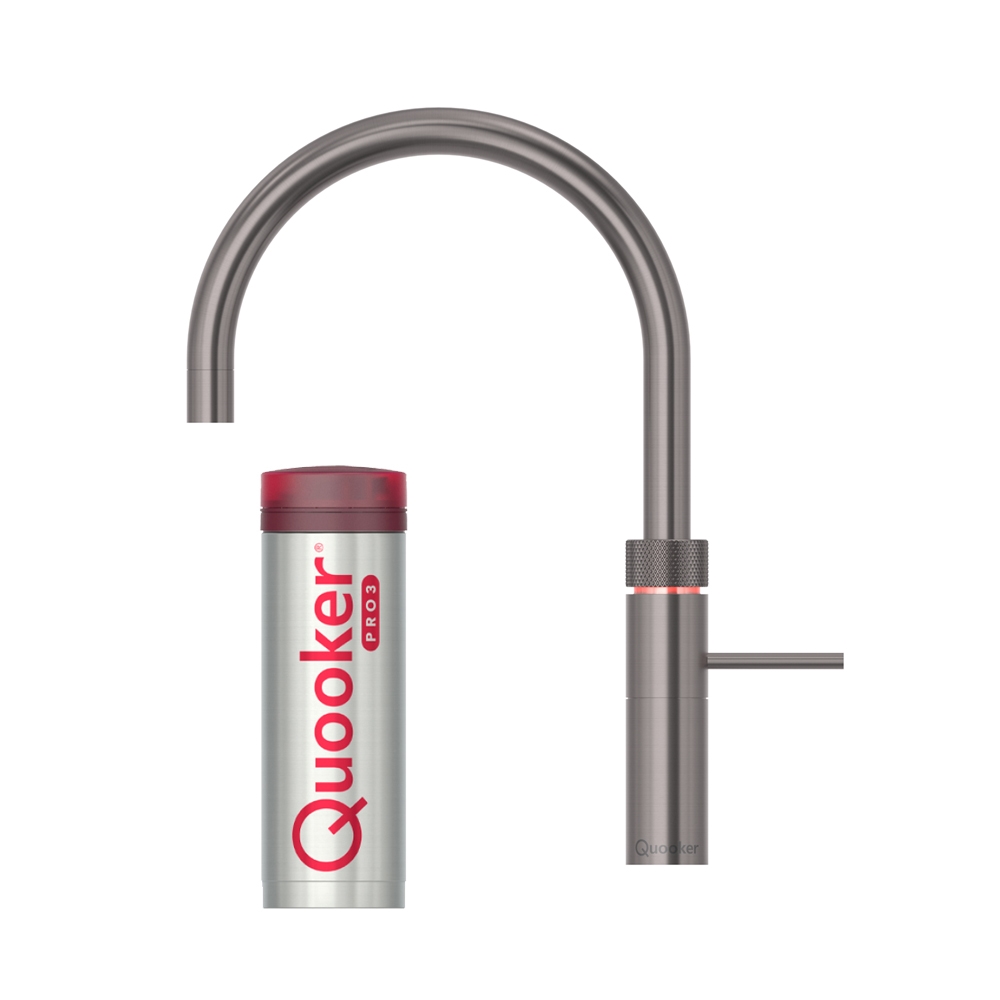 Quooker Fusion Round inkl. PRO3 - Gun Metal