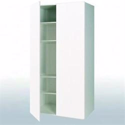 affældige legation Integration Hvid front tilpasningsskab 195 x 80 x 32cm