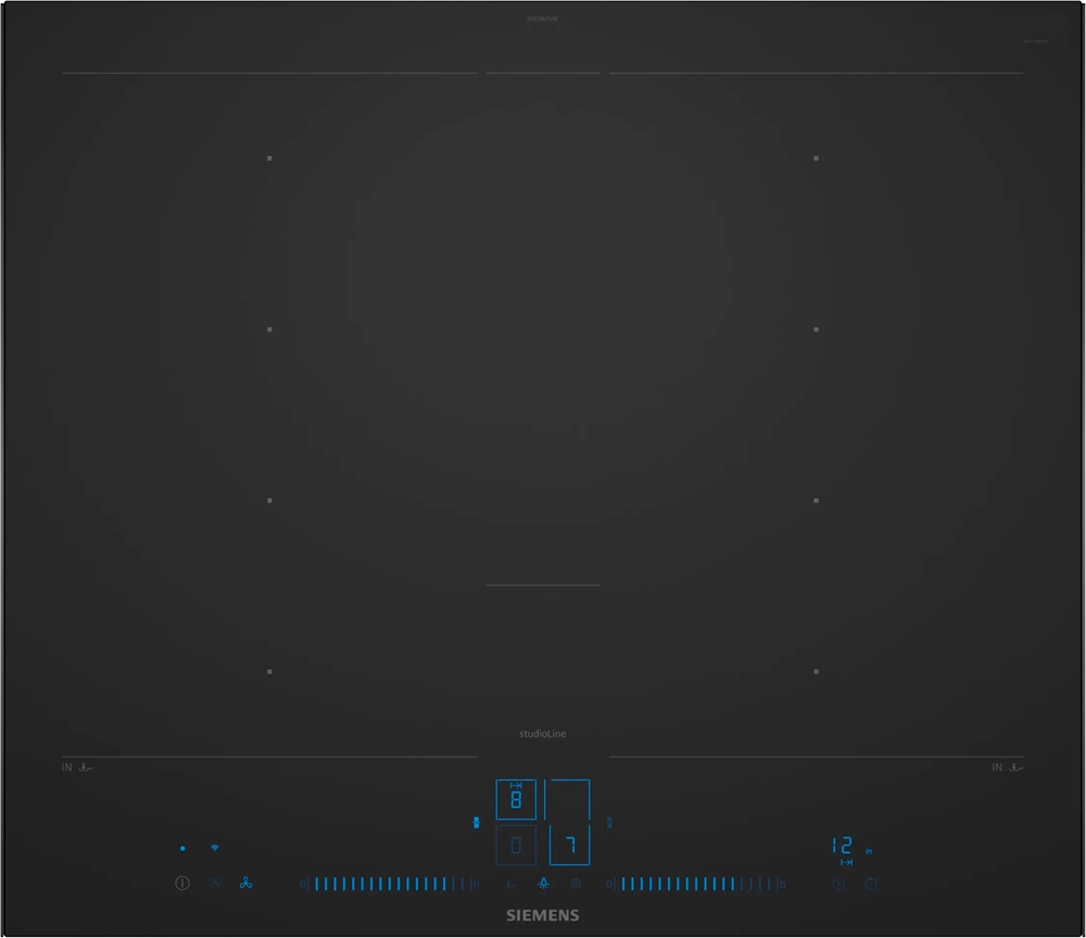 Induktionskogeplade 60 cm Matsort - Overflademontering - Siemens iQ700 - EX67BNYV6E