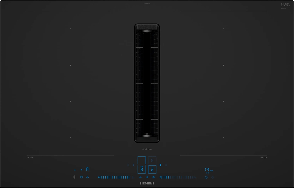 Induktionskogeplade 80 cm Sort - Siemens iQ700 - EX87BNX68E