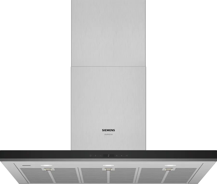 Væghængt emhætte 90 cm Rustfrit stål - Siemens iQ500 - LC97BIR55
