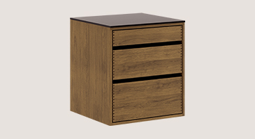 Mørkolieret Original Snedker Underskabe - 60 cm dybde