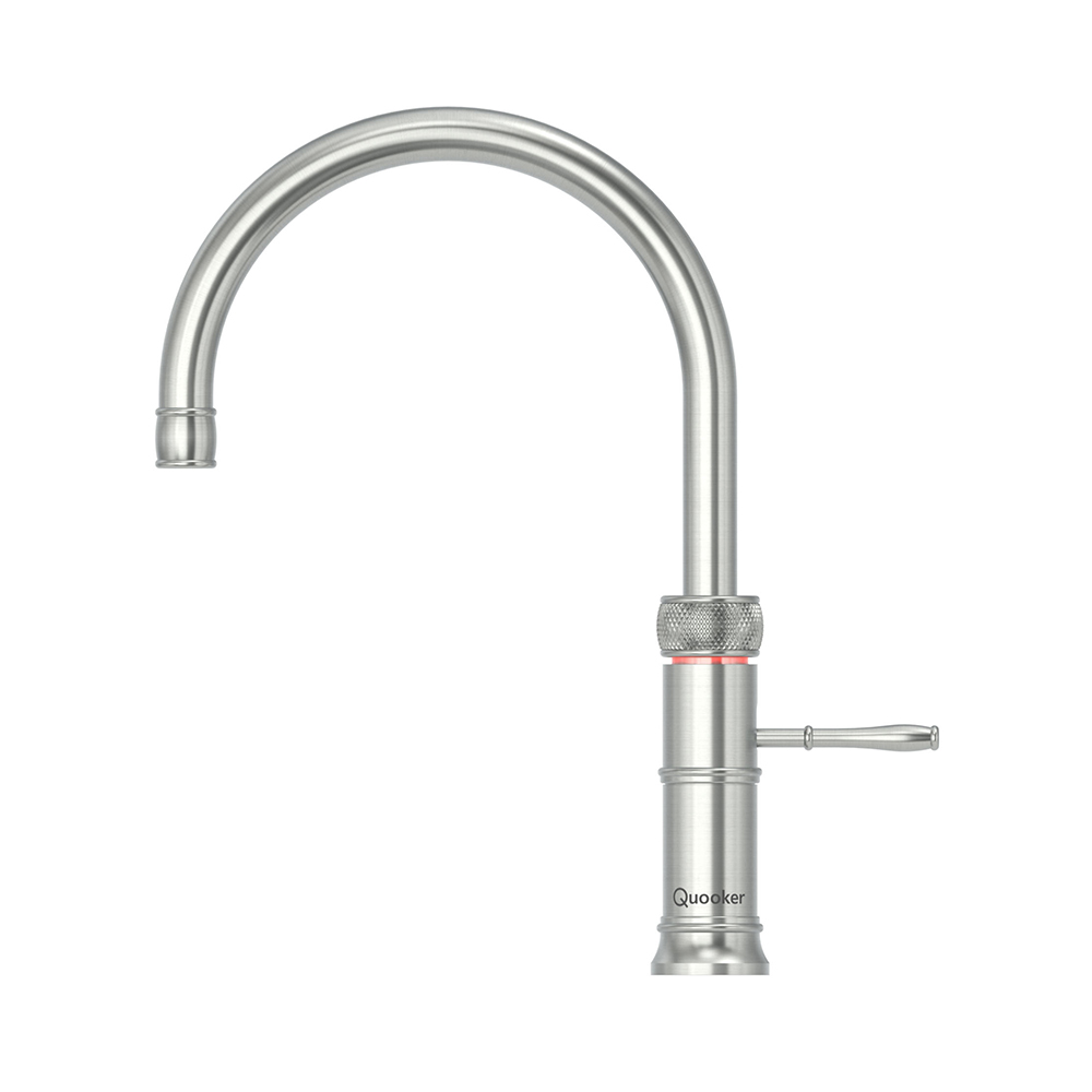 Quooker Classic Fusion Round - Rustfrit stål - Uden beholder