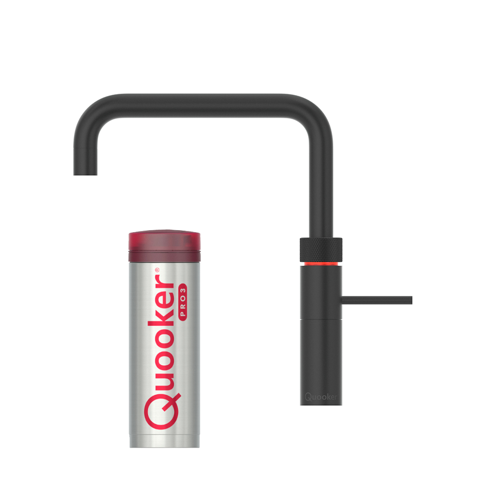 Quooker Fusion Square inkl. PRO3 - Sort