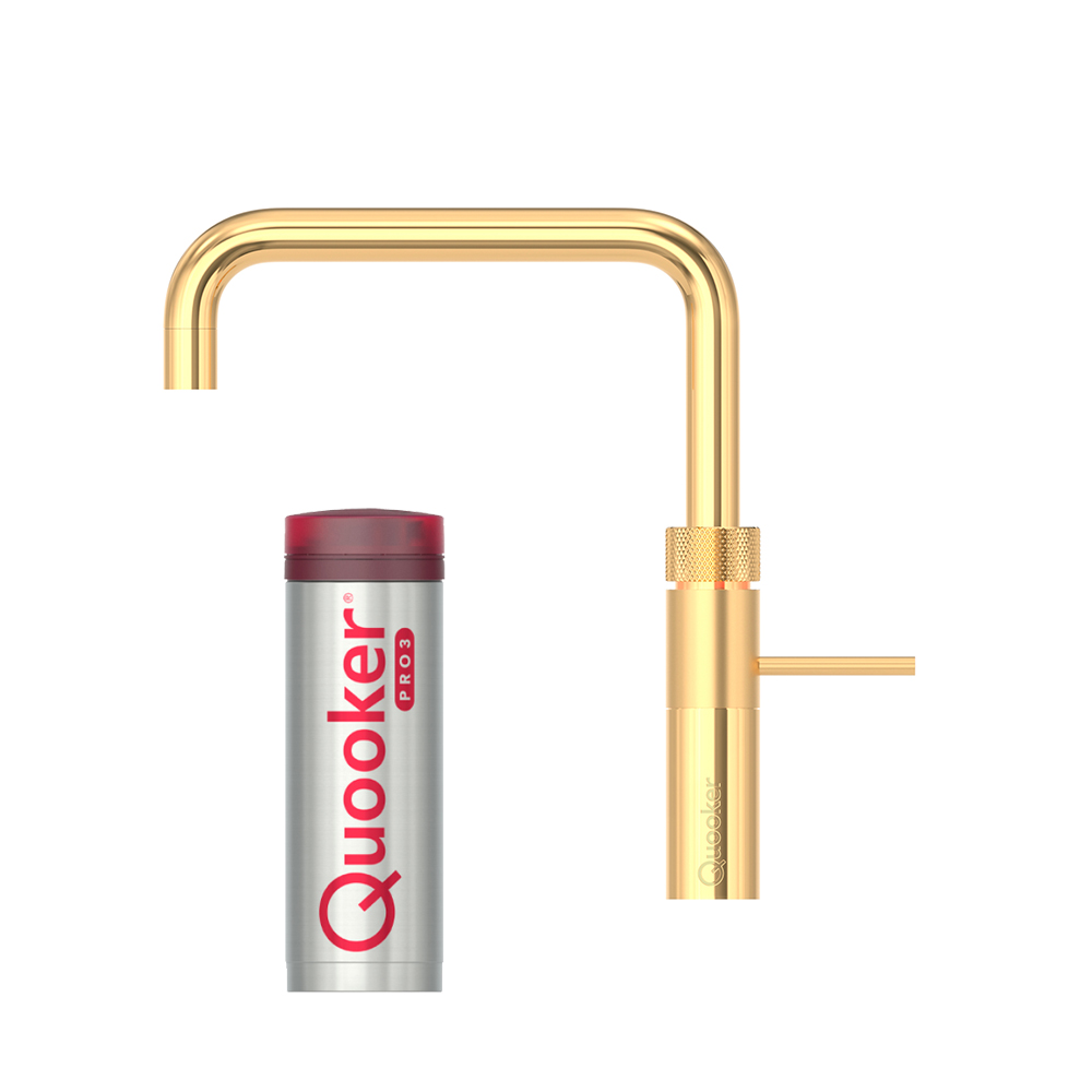 Quooker Fusion Square inkl. PRO3 - Guld